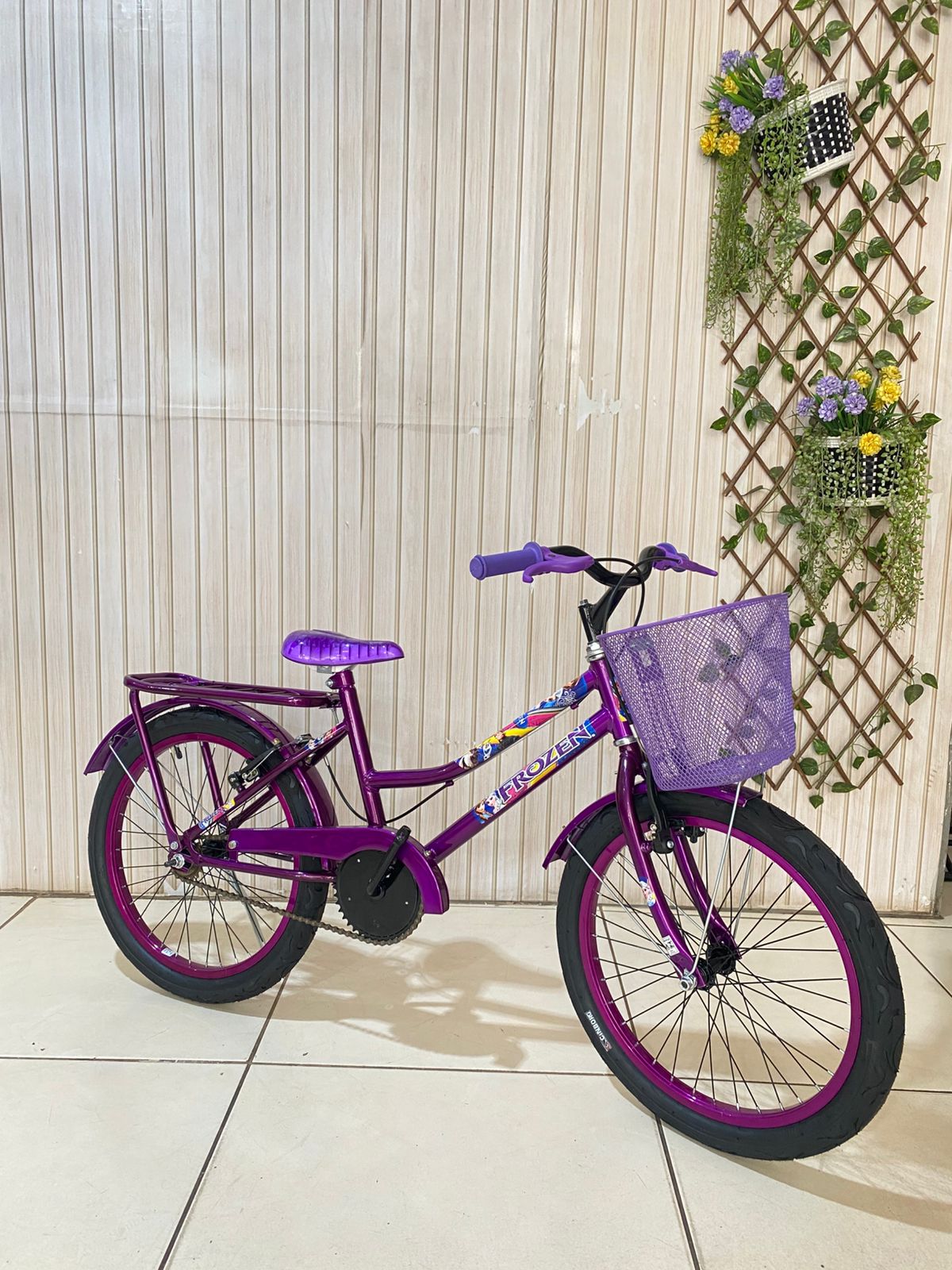 Bicicleta aro 20 cross feminina