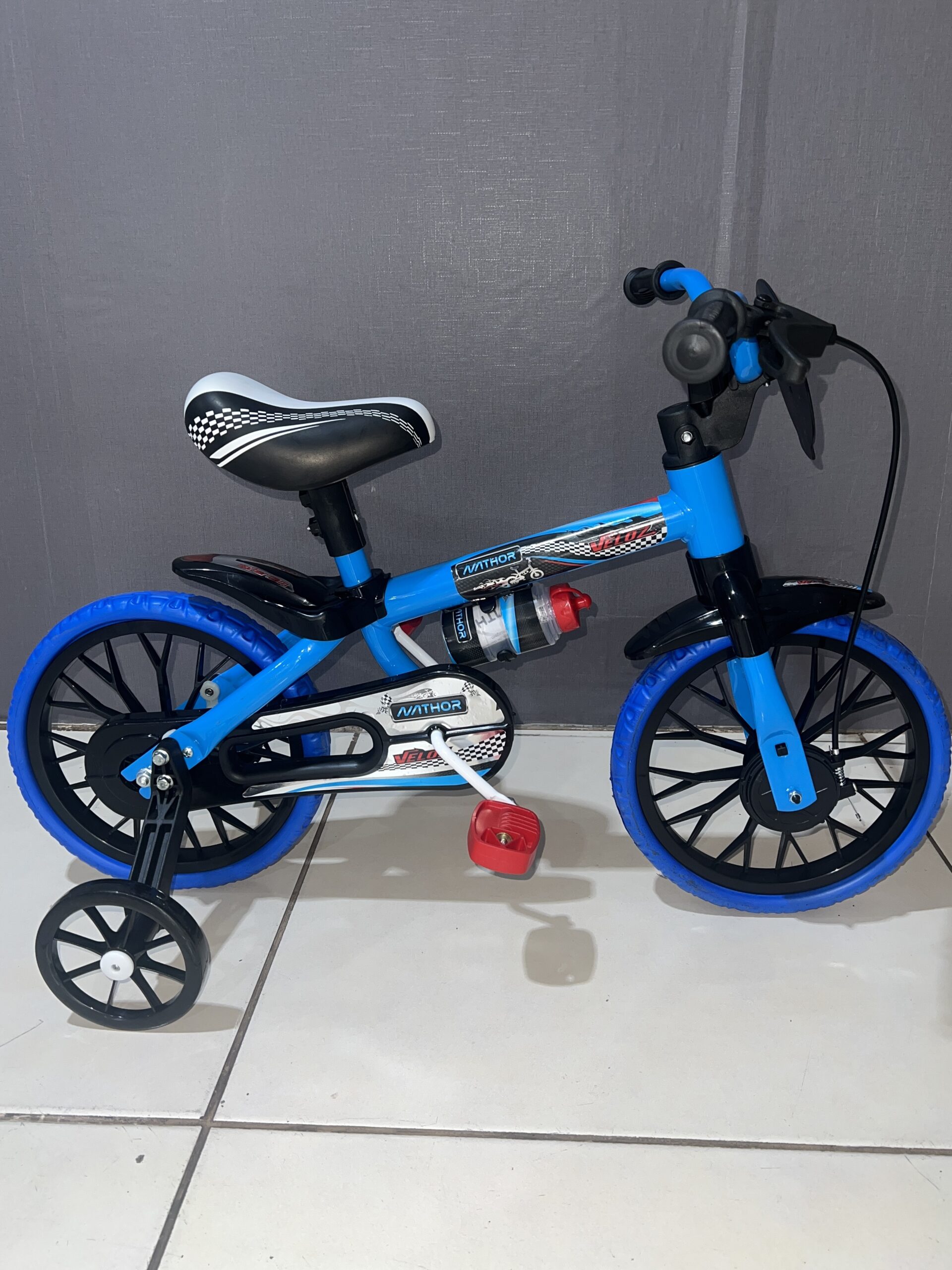 Bicicleta aro 12 Veloz - Banco macio
