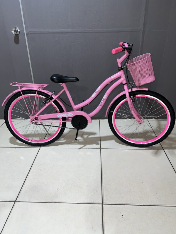 Bicicleta Aro 24 Flowers com aro aero