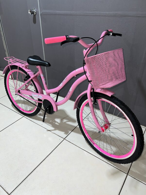 Bicicleta Aro 24 Flowers com aro aero - Imagem 3