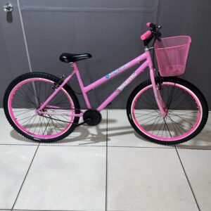 Bicicleta aro 26 MTB com aro aero – Feminina