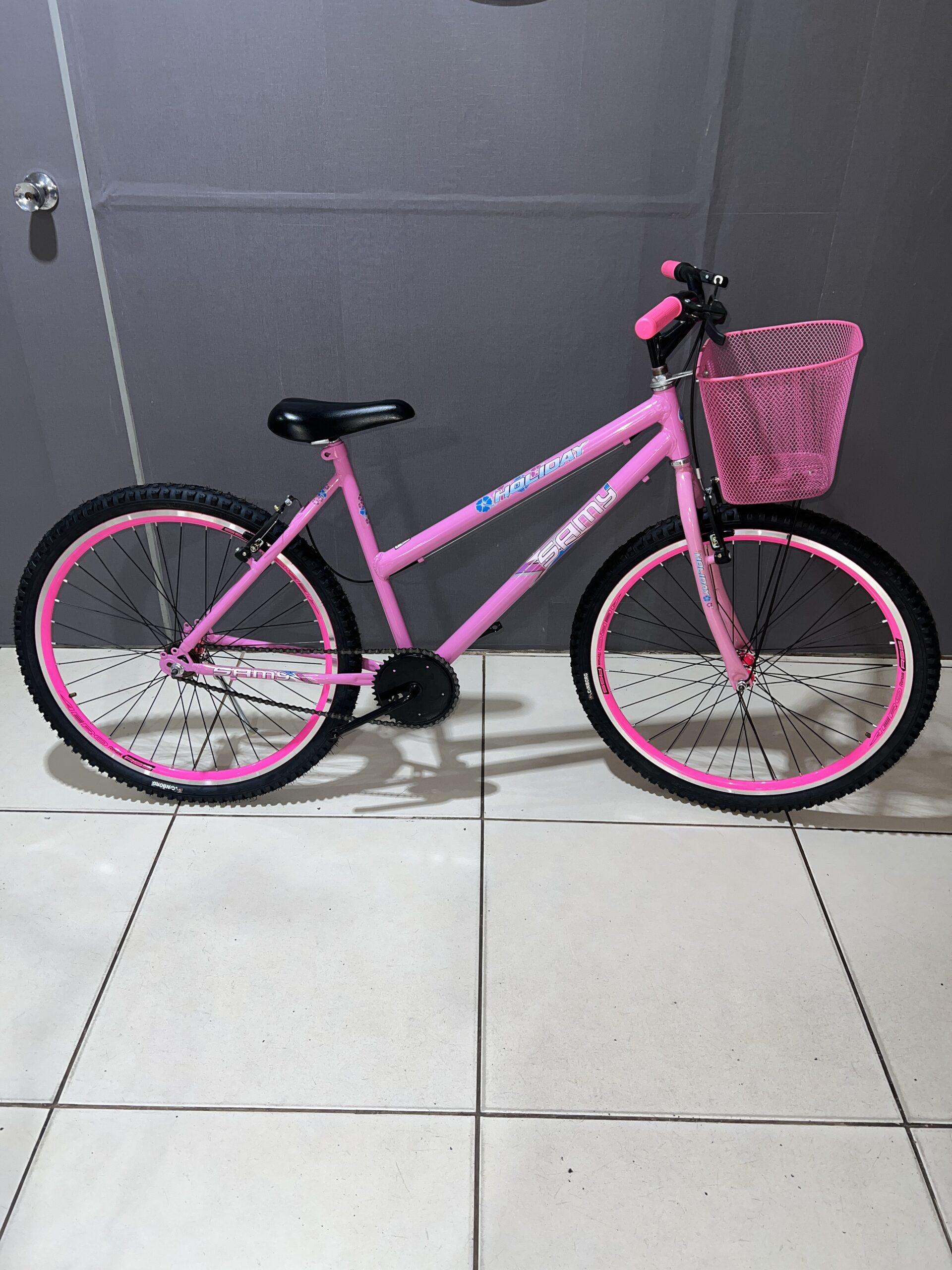 Bicicleta aro 26 MTB com aro aero – Feminina