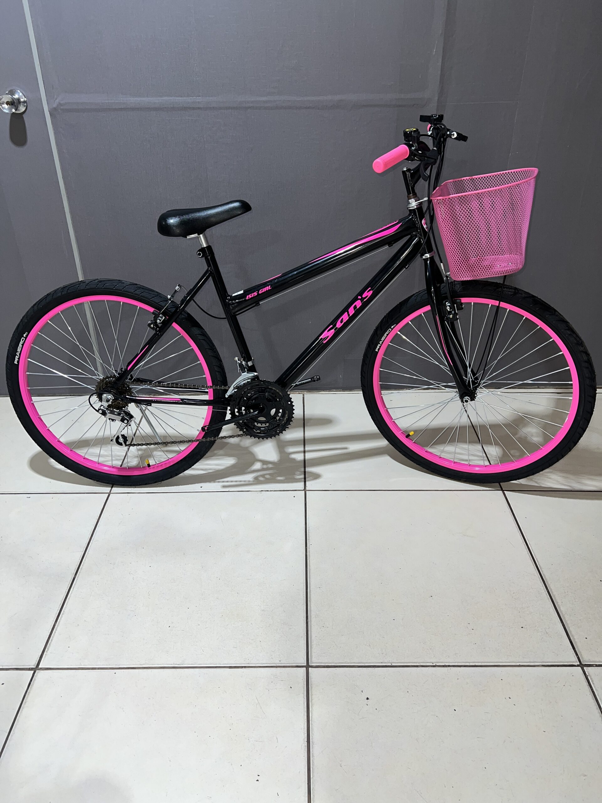 Bicicleta aro 26 MTB com 18 marchas – Feminina