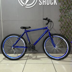 Bicicleta aro 26 MTB com aro aero e 18 marchas – Masculina