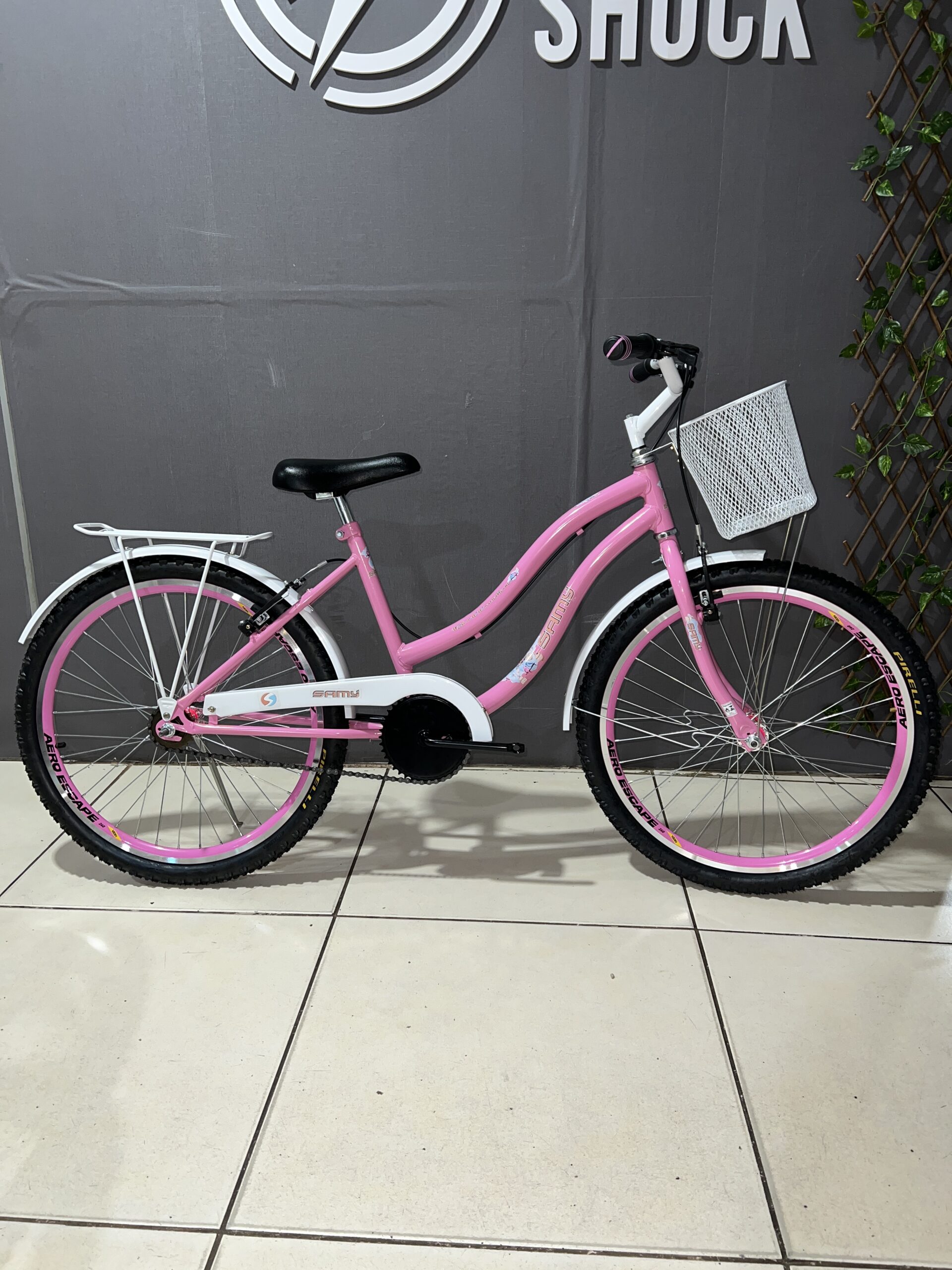 Bicicleta Aro 24 Flowers com aro aero