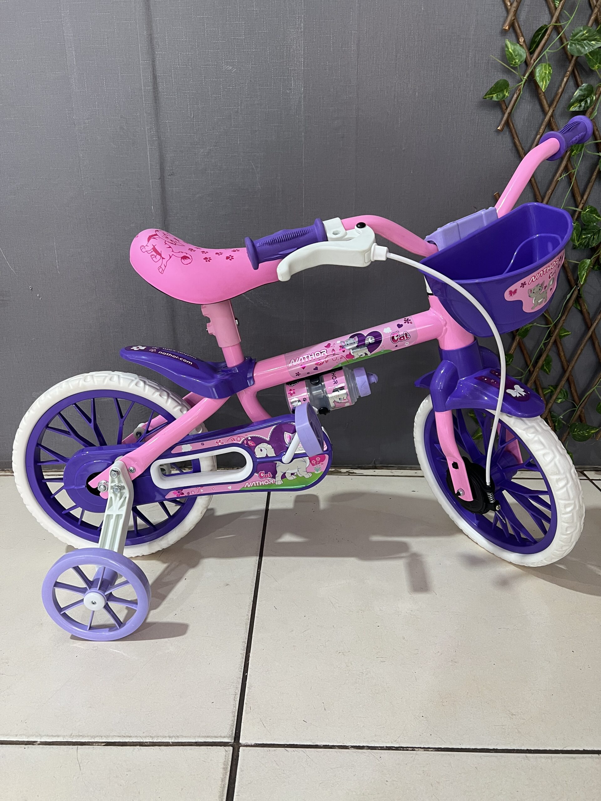 Bicicleta aro 12 Cat - Banco macio