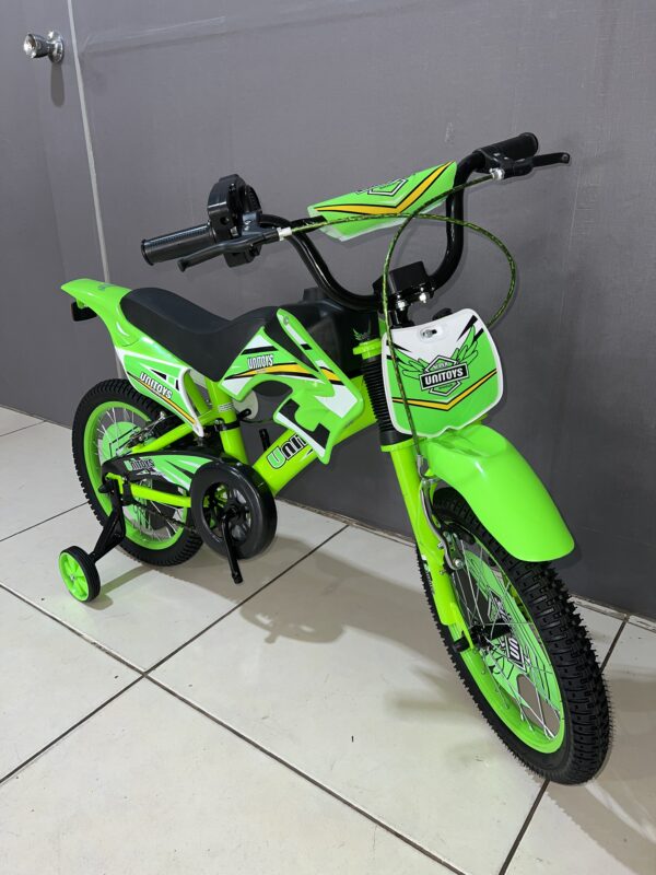 Bicicleta aro 16 Unitoys Moto Cross - Imagem 2