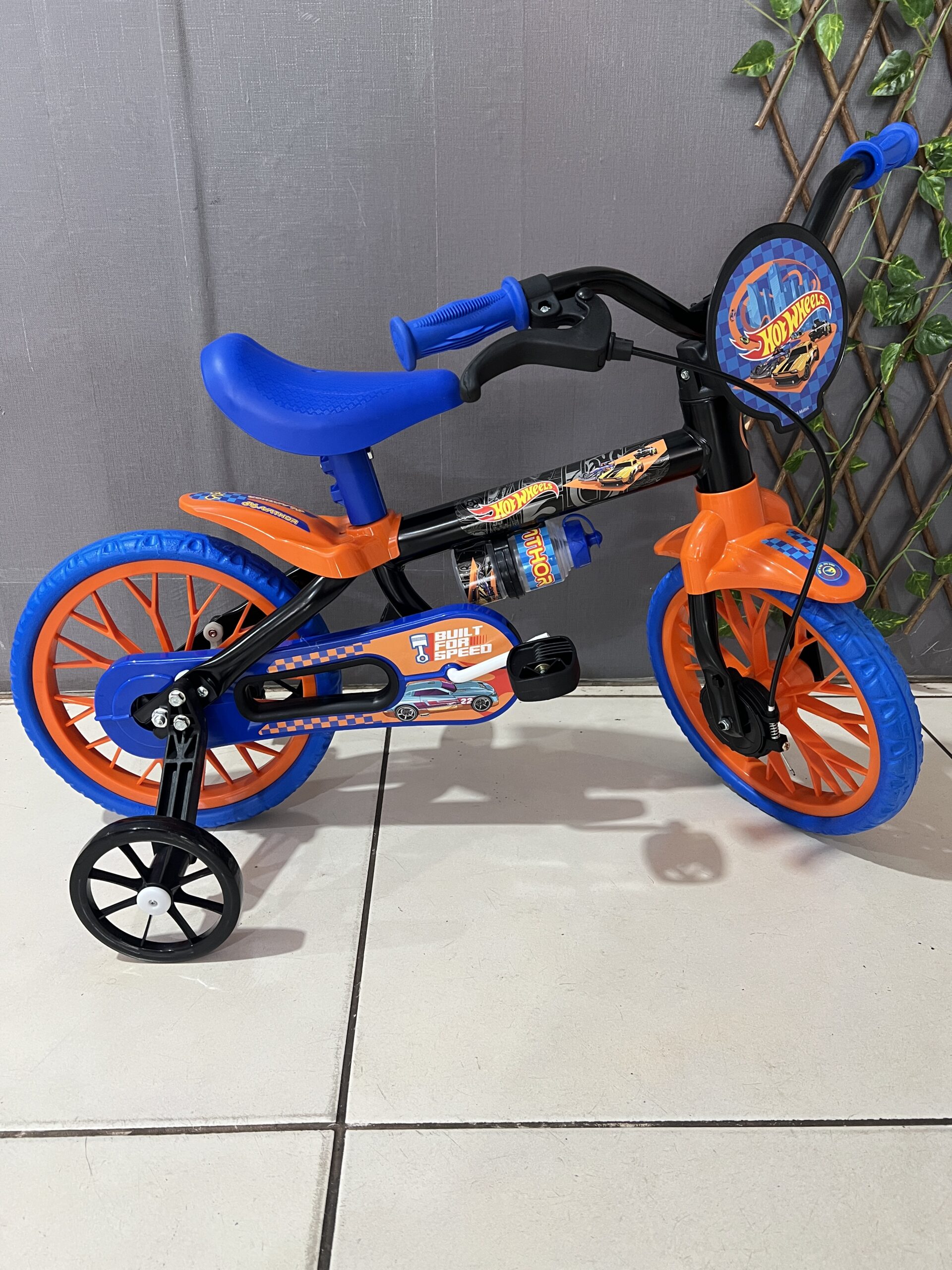BICICLETA ARO 12 HOT WHEELS